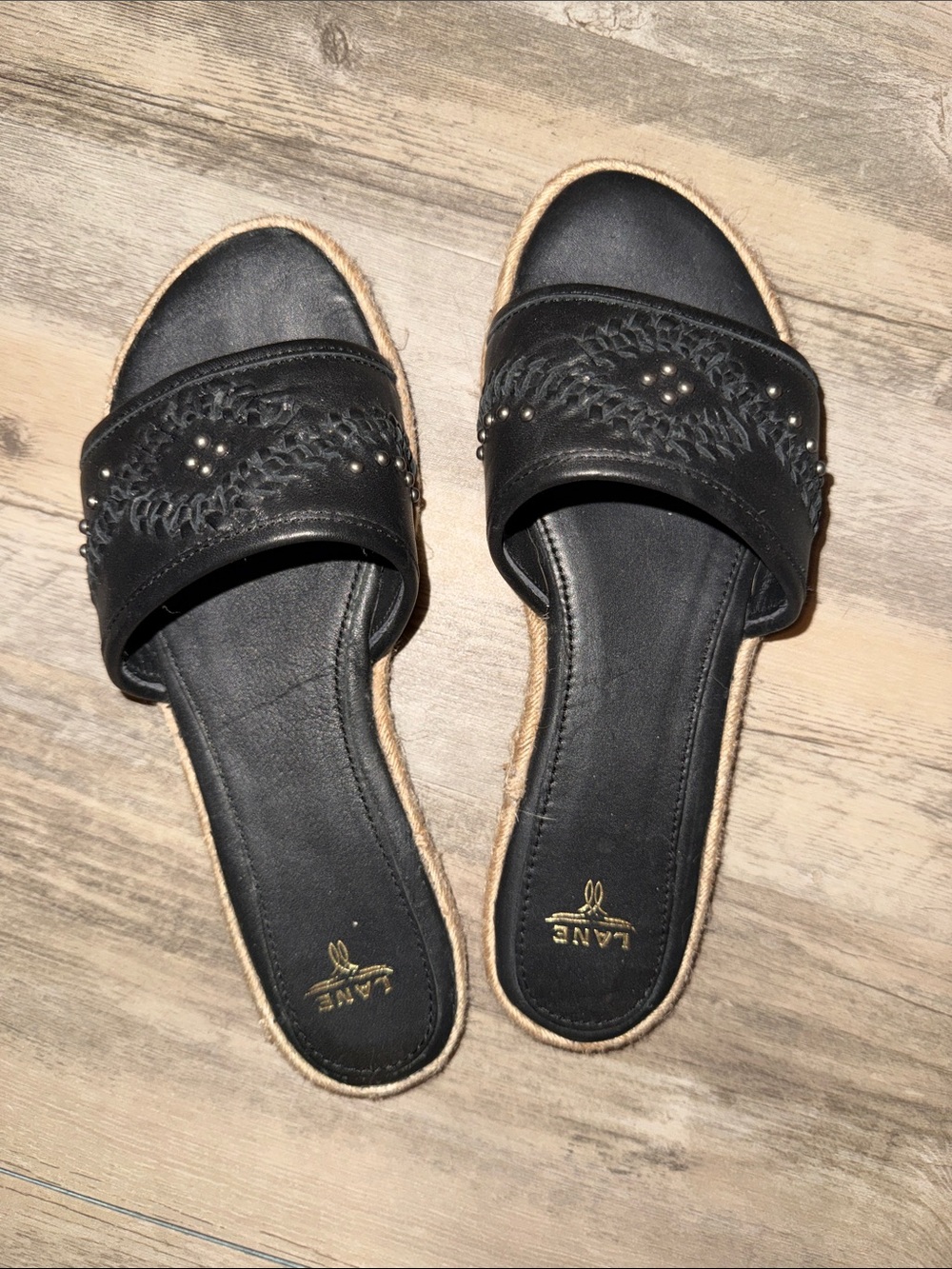Lane Boots Cossette Slide Jet Black / 6.5